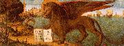 Vittore Carpaccio The Lion of St.Mark oil